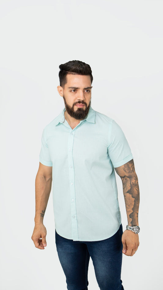 CAMISA M/C MODA HOMBRE CAÑAMO