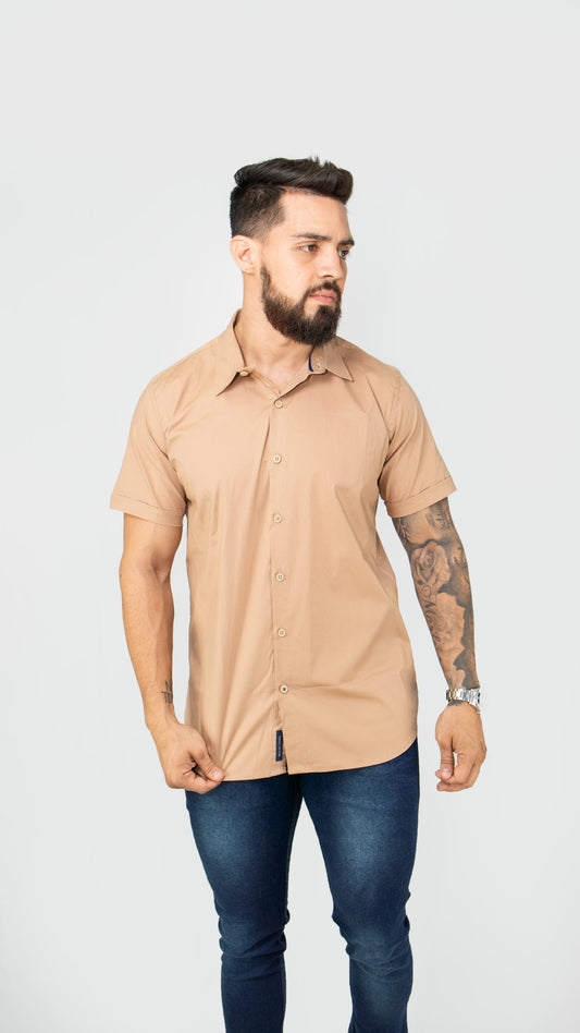 CAMISA M/C MODA HOMBRE CAÑAMO