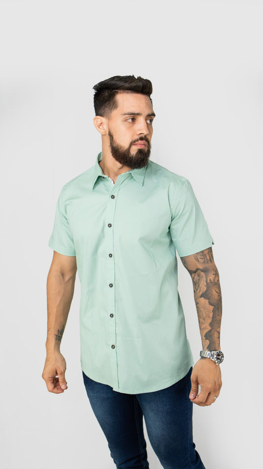 CAMISA M/C MODA HOMBRE CAÑAMO