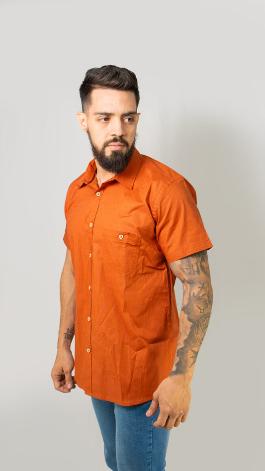 CAMISA M/C HOMBRE CAÑAMO