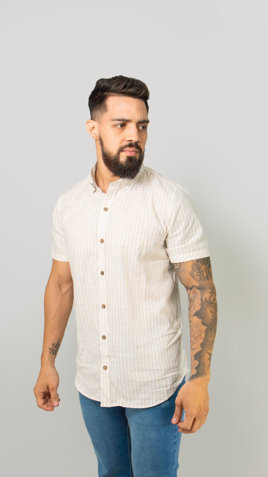 CAMISA M/C HOMBRE CAÑAMO