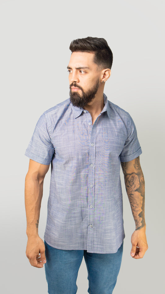 CAMISA M/C HOMBRE CAÑAMO