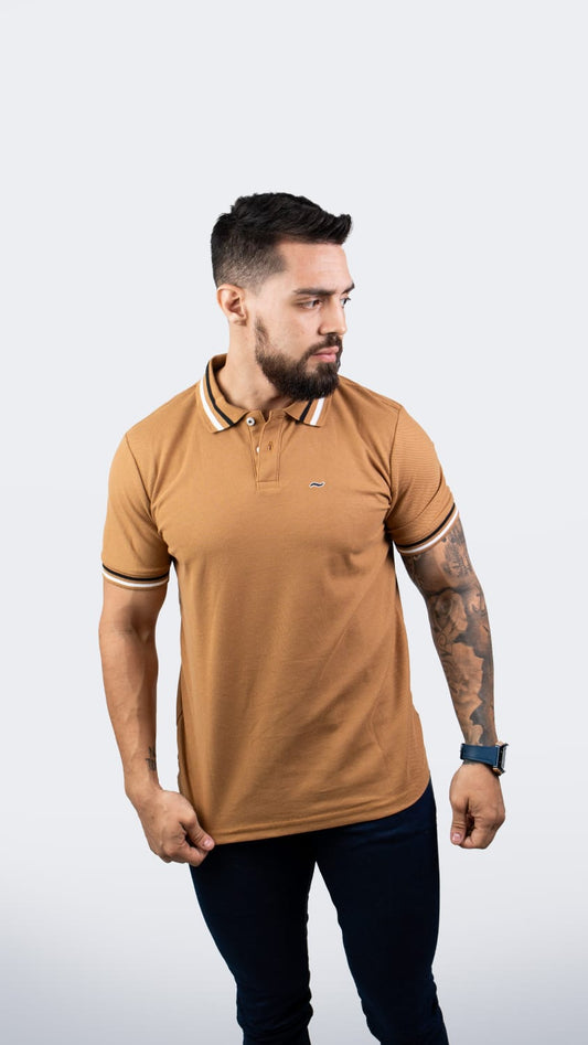 CAMISETA TIPO POLO DE HOMBRE CAÑAMO.