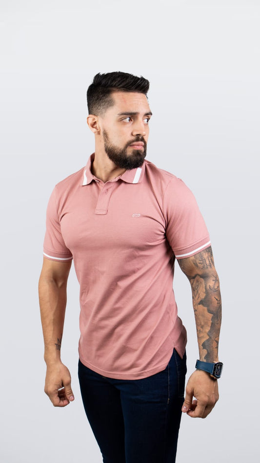 CAMISETA TIPO POLO DE HOMBRE CAÑAMO.